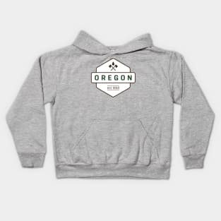 Oregon Axe Badge Kids Hoodie